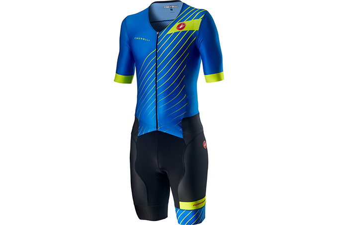 Castelli Sanremo2Suit ShortSleeveブルー＜カステリ 半袖トライスーツ 