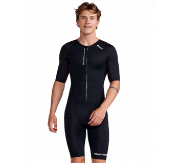 2XU Aero Sleeved トライスーツ ブラック | トライアスロンのこと