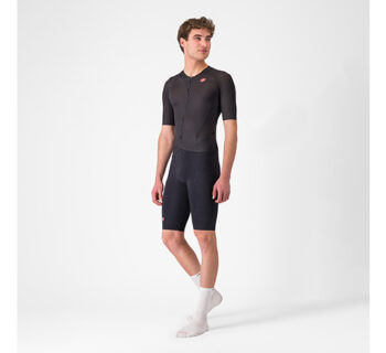 CASTELLI FREE SANREMO 3 SUIT SHORT SLEEVE トライスーツ BLACK