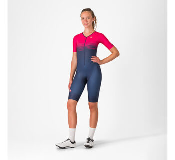 Castelli Core Women's Tri Suit Belgian Blue/Bright Rose Castelli Core Women's Tri Suit Belgian Blue/Bright Rose