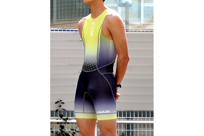 HUUB ESSENTIAL TriSuit RearZip イエロー/ブラック | トライアスロン