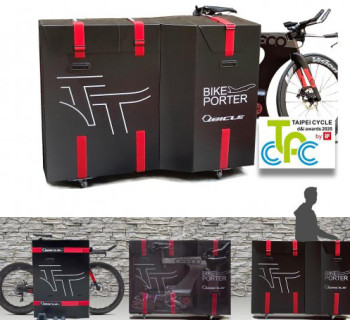 プロ】Qbicle バイクポーターバッグセット / WHITE | Triathlon